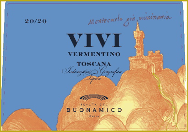 Etichetta Vermentino "Vivi"